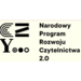 Logo Narodowy Program Rozwoju Czytelnictwa 2.0