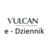 Logo Vulcan i napis Vulcan e-Dziennik - link do zewnętrznej strony edziennika