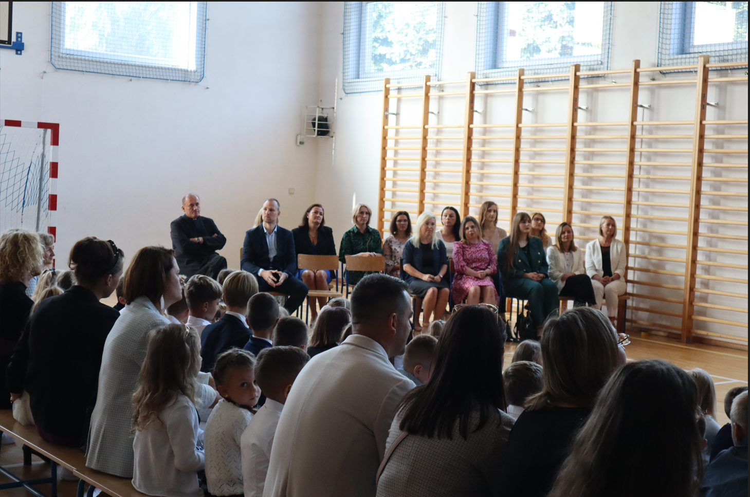 grono pedagogiczne podczas akademii